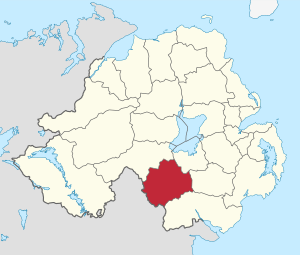 Armagh in Northern Ireland.svg