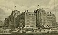 Army Headquarters in Washington - State, War, and Navy Building, c. 1888 (cropped)