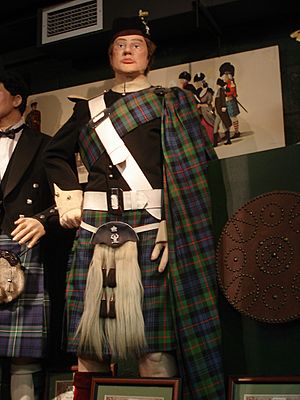 Atholl Highlanders dress