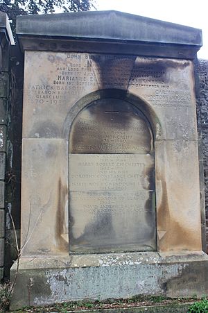 Baron Kinross monument, Dean Cemetery