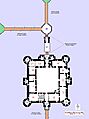 Bodiam Castle ground plan