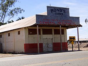 An abandoned building in Bond's Corner