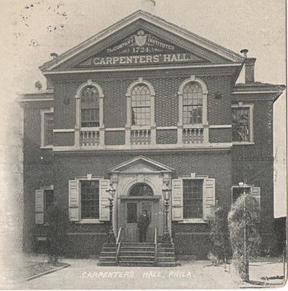Carpenters' Hall, Philadelphia PA