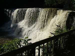 Chagrin Falls waterfall