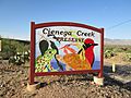 Cienega Creek Natural Preserve Entrance Arizona 2014