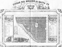 Ciudad del Rosario de Santa Fe (1858)