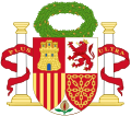 Coat of Arms of Spain-1868 Proposal with the Civic Crown