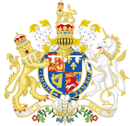 Coat of Arms of the Hanoverian Princes of Wales (1714-1760)