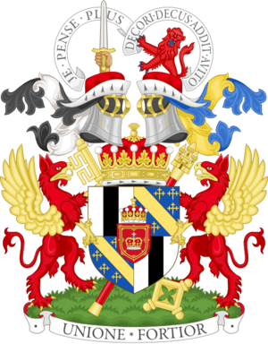 Coat of arms of the Earl of Mar and Kellie, premier viscount of Scotland.png