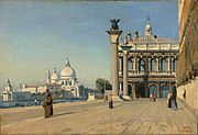 Corot - Morning in Venice - Pushkin