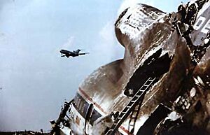 Delta 191 wreckage