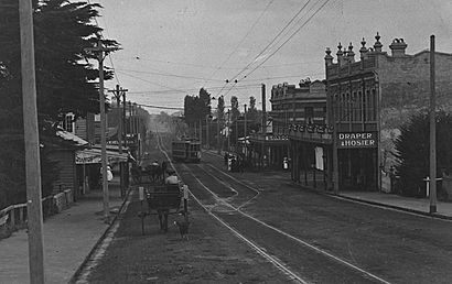 Dominion Road, Auckland In The 1900s