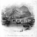 Dumbarton castle engraving by William Miller after Turner R518