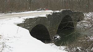 Eastern side of the Scotland Bridge