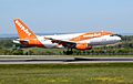 EasyJet Europe Airbus A319 (OE-LQQ) arrives Bristol Airport 14May2019