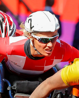 Edith Wolf at the 2012 Summer Paralympics