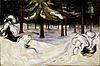 Edvard Munch - Winter in the Woods, Nordstrand (1899).jpg