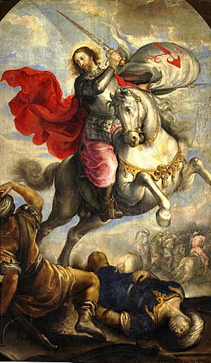 El Apóstol Santiago a caballo o Santiago Matamoros, de Francisco Camilo (Museo del Prado)