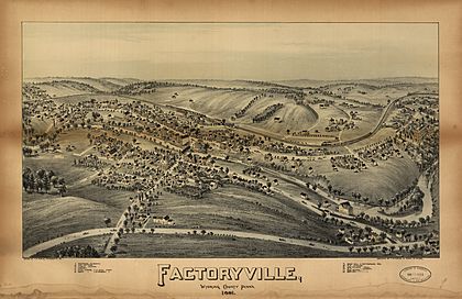 Factoryville PA B Eye view 1891