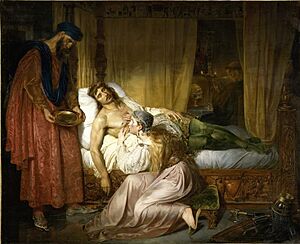 Felix Auvray - Devouement de la princesse Sybille