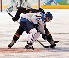 Finland vs Germany faceoff Olympics 2010 (cropped1).jpg