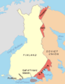 Finnish areas ceded in 1944