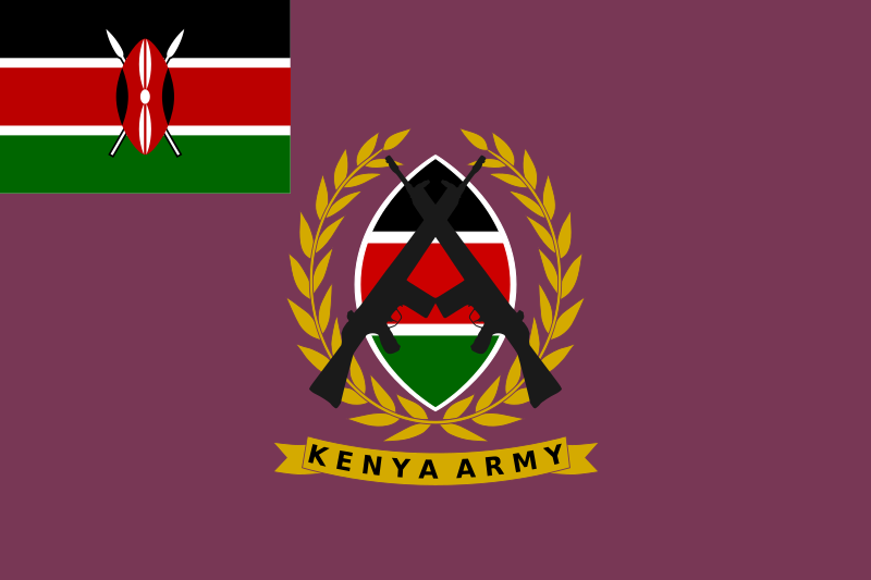 Flag of the Kenyan Army