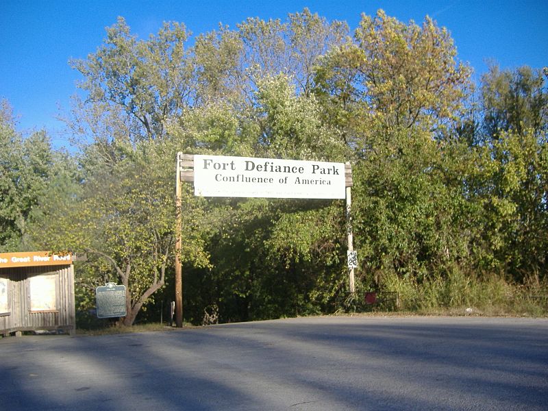 Fort Defiance Park entrance