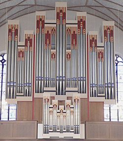 Frankfurt Katharinenkirche Orgelprospekt 1990