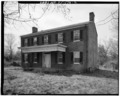Front facade, taken from the northeast - Jacob Johnson House, 7300 Bardstown Road, Louisville, Jefferson County, KY HABS KY,56-LOUVI,31-2