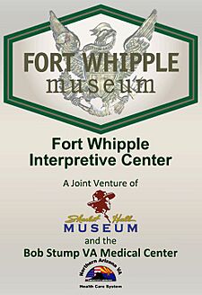 Ft Whipple Museum exterior sign