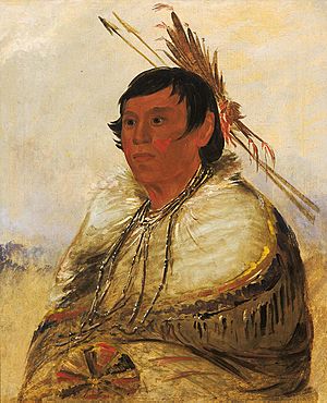 George Catlin - Ni-a-có-mo, Fix With the Foot, a Brave - 1985.66.254 - Smithsonian American Art Museum.jpg