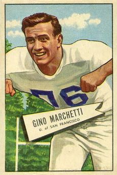 Gino Marchetti - 1952 Bowman Large