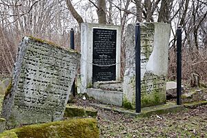 Grave of Solomon Luria, Lublin, Poland Jan 2014