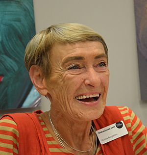 Gunilla Bergström during the Göteborg Book Fair in October 2012