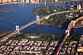 Hell Gate and Triborough Bridges New York City Queens