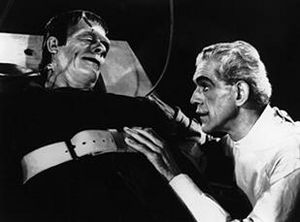 House of Frankenstein, Glenn Strange, Boris Karloff