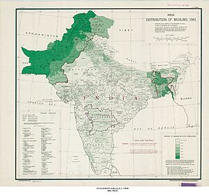 India Distribution of Muslims, 1941 - DPLA - 119f08253fce2dd2b0b8499c1b1622cb
