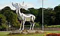 Irish elk sculpture, Warrenpoint - geograph.org.uk - 3139100