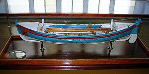 Irvine Lifeboat model