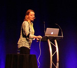 Jo Dunkley delivers plenary lecture (19566551321) (cropped).jpg
