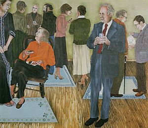 Joan Elkin's Painting, Jarvis Thurston and His Circle