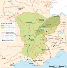 Karte Koenigreich Burgund DE