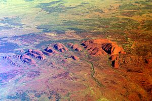 Kata Tjuta Aerial