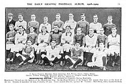 Man utd team 1908 dailygraphic