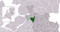 Map - NL - Municipality code 0193 (2009)