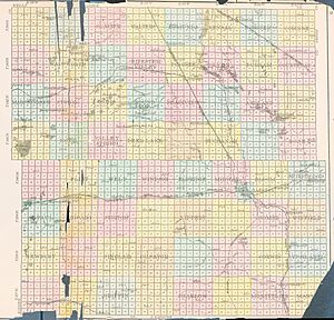 Map of Stutsman County, N.D., 1911