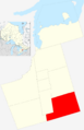 Markham within York Region