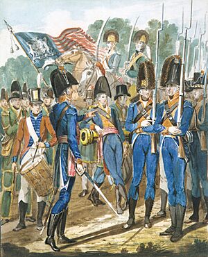 Members of the City Troop and Other Philadelphia Soldiery MET ap42.95.21