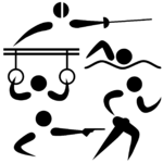 Modern pentathlon pictogram (post-2025).svg